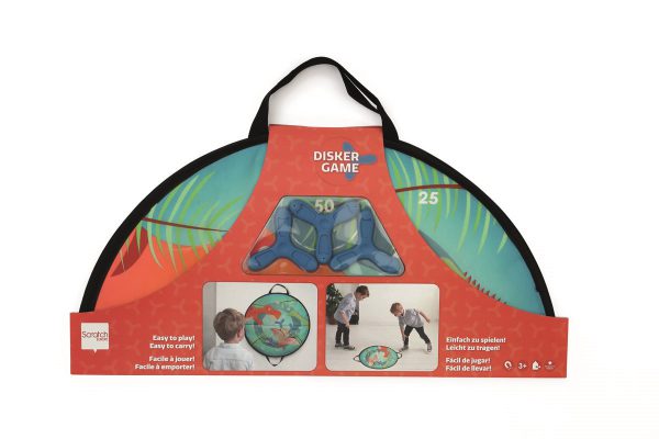 DISKER GAME MAGNETIC DINO SCRATCH ACTIVE